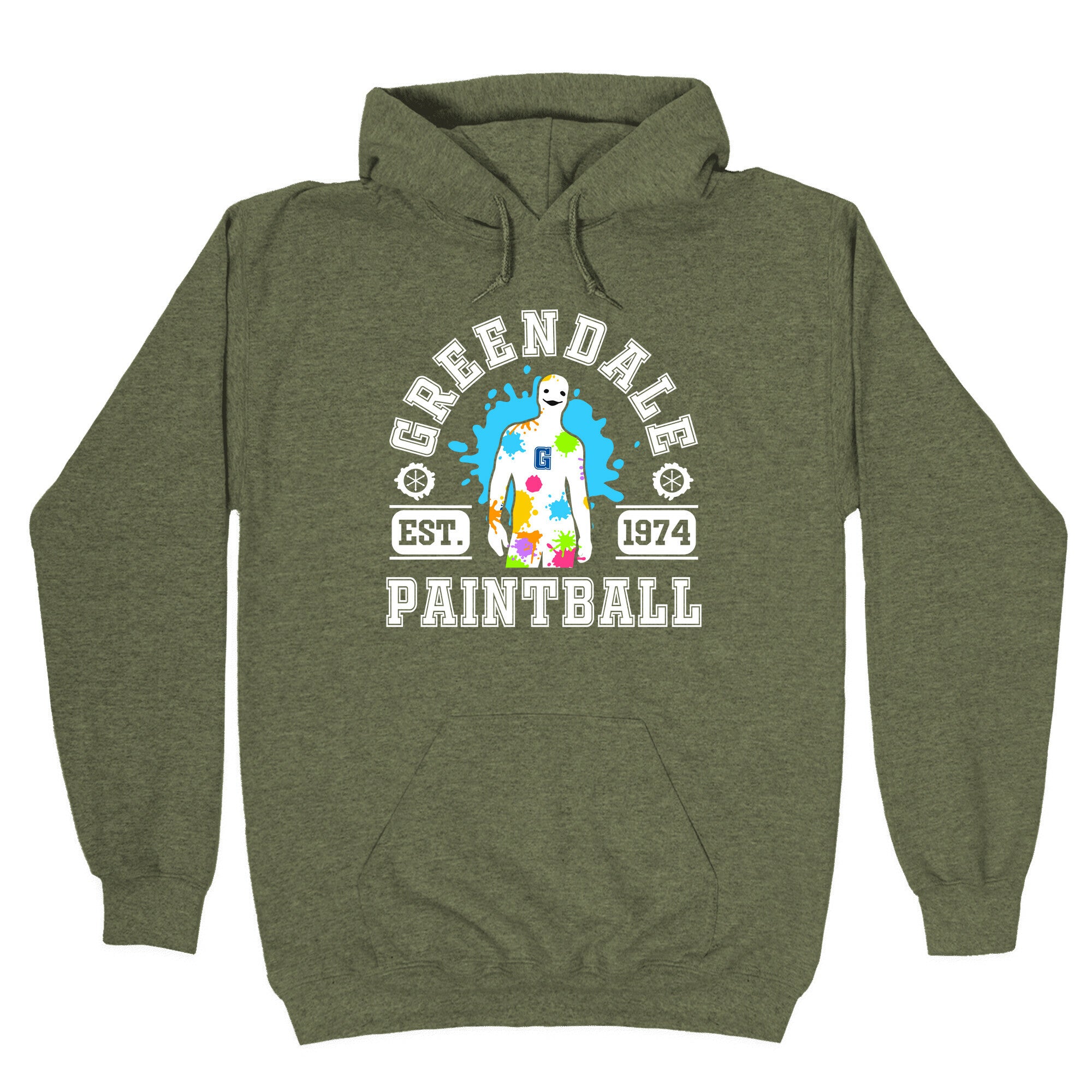 Greendale Community College Paintball Hoodie